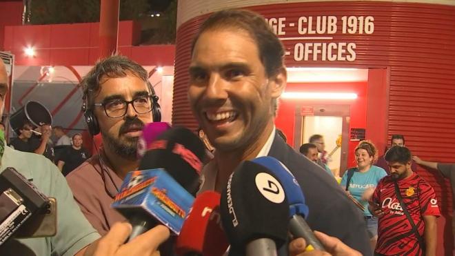 Rafa Nadal, tras el Mallorca - Real Madrid