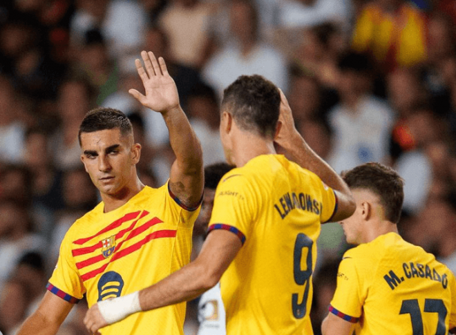 Ferran Torres en Mestalla