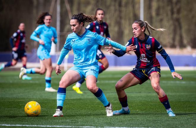 Un lance del Levante-Athletic de la temporada pasada en el Ciutat (Foto: LUD).