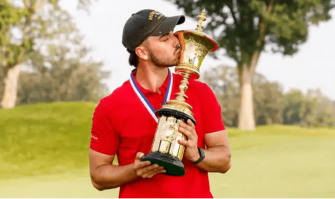 Josele Ballester, campeón de golf