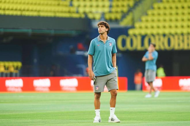 Joao Félix, antes del Villarreal-Atlético de Madrid (Foto: Cordon Press).