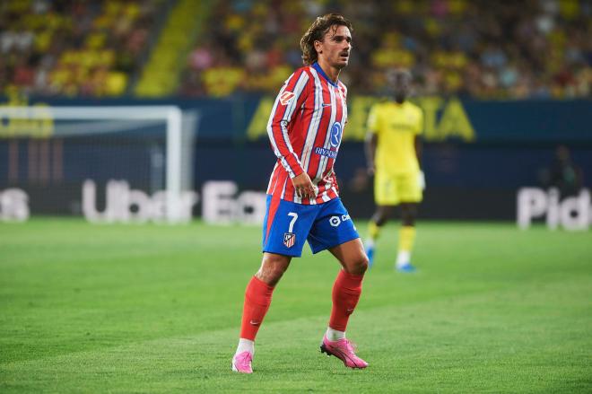 Antoine Griezmann, en el Villarreal-Atlético de Madrid (Foto: Cordon Press).