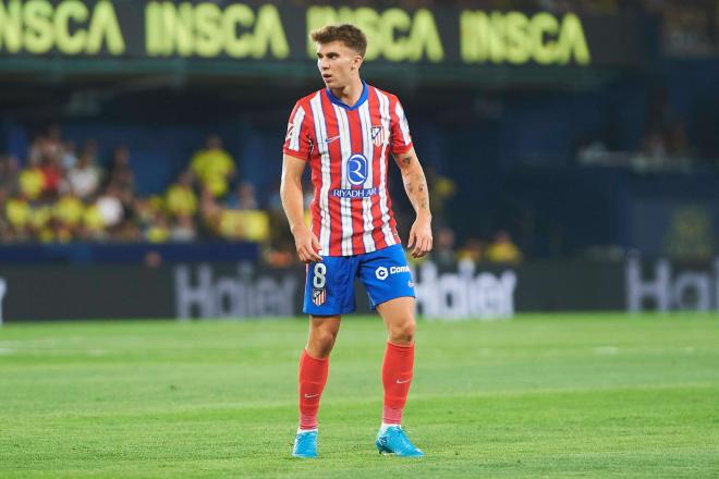 Pablo Barrios, en el Villarreal-Atlético (Foto: Cordon Press).