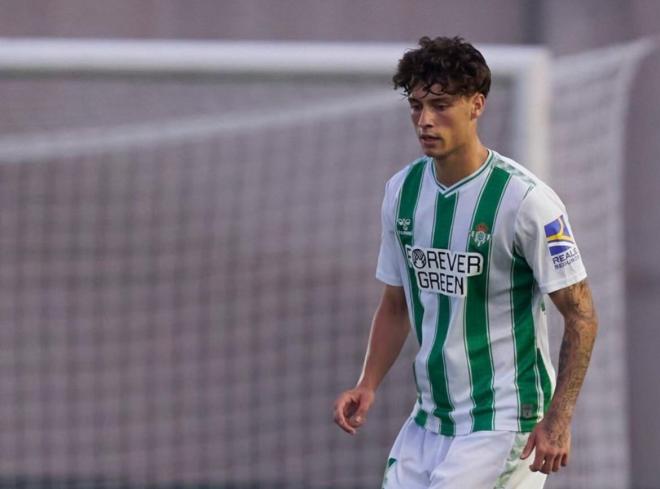 Damián Canedo, en un partido con el Betis (Foto: RBB Cantera)