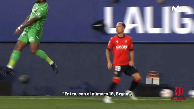 Bryan Zaragoza debuta con Osasuna. (Foto: El Día Después)