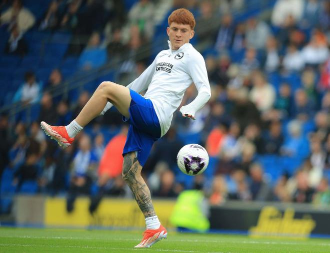 Valentín Barco, con el Brighton (Foto: Cordon Press).