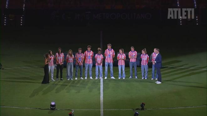 'Noche de Bienvenida' del Atlético de Madrid.