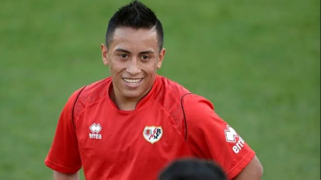 Christian Cueva, en el Rayo