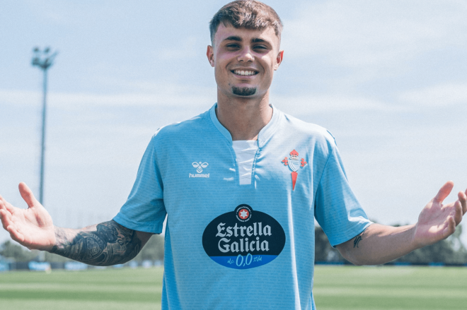 Sergio Diez, jugador del Fortuna (Foto: RC Celta).