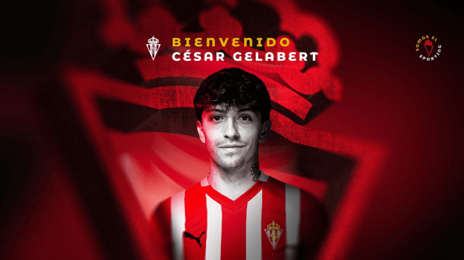 El Sporting anuncia el fichaje de César Gelabert (Foto: Real Sporting).