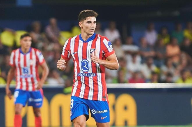 Julián Álvarez, nuevo jugador de LALIGa tras su llegada al Atlético de Madrid (Foto: Cordon Press).