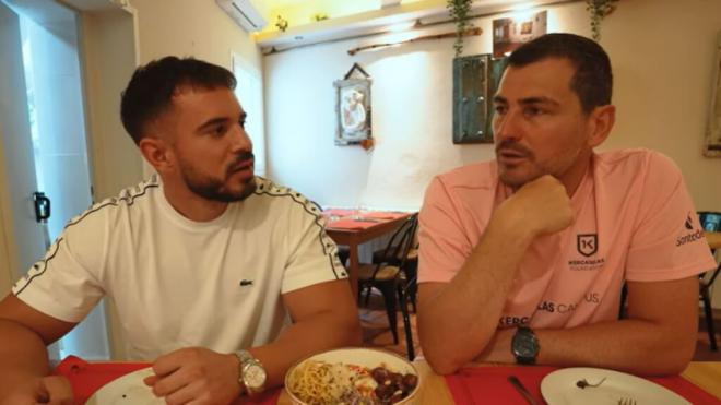 ker Casillas y Cenando con Pablo en el restaurante del futbolista