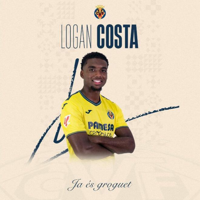 Logan Costa, nuevo jugador del Villarreal (Foto: Villarreal CF)