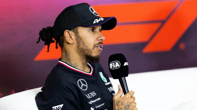 Lewis Hamilton, en el Gran Premio de Silverstone (Foto: Cordon Press).