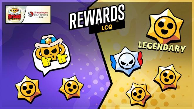 Las recompensas del LCQ 2024 en Brawl Stars