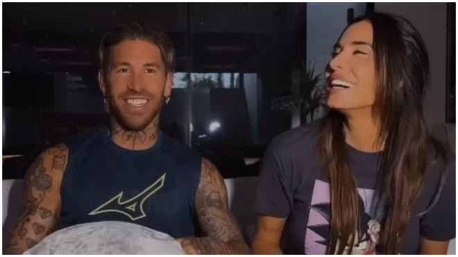 Sergio Ramos y Pilar Rubio.