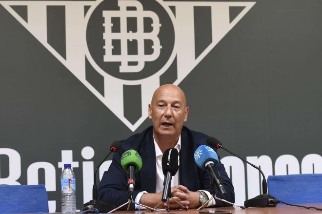 Pedro Fernández, nuevo presidente del Real Betis Baloncesto (Foto: Kiko Hurtado).