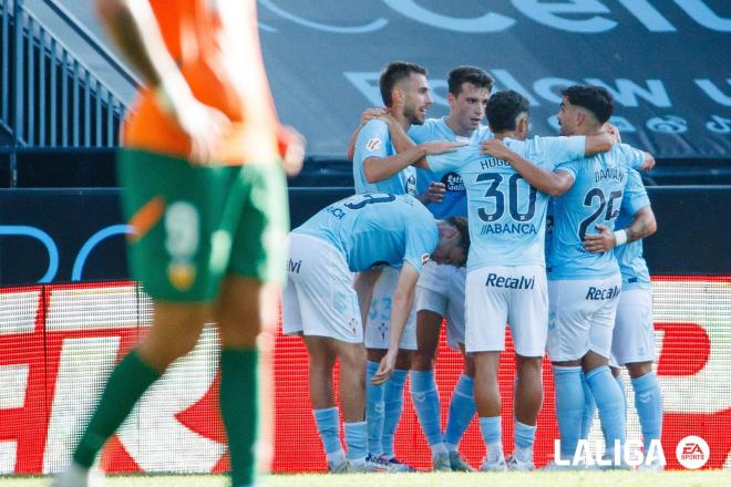 Gol de Iago Aspas en el Celta - Valencia (Foto: LALIGA).