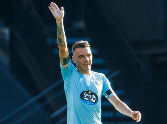 Gol de Iago Aspas en el Celta - Valencia (Foto: LALIGA).