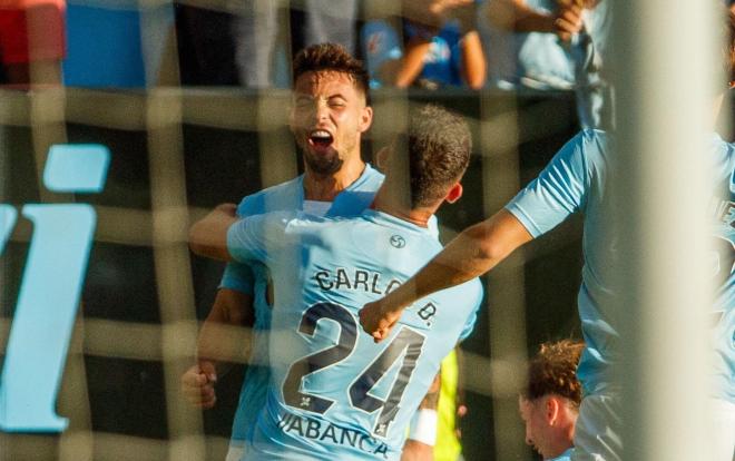 Gol de Fran Beltrán en el Celta - Valencia (Foto: LALIGA).