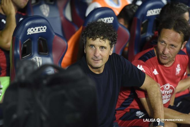 Imanol Idiakez, en el Huesca - Dépor (Foto: LALIGA).