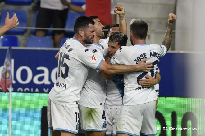 Gol de Ximo Navarro en el Huesca - Dépor (Foto: LALIGA).