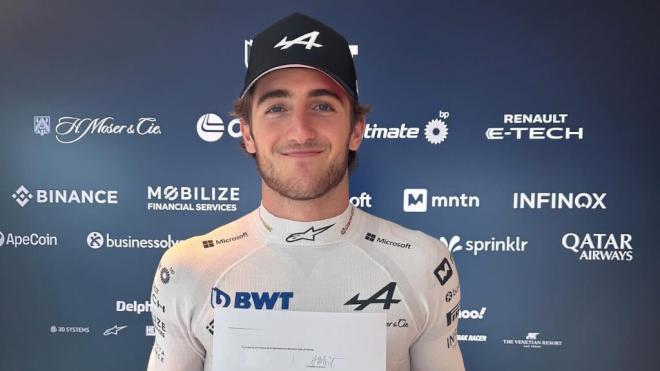 Jack Doohan, nuevo piloto titular para Alpine en la F1 2025 (Foto: Alpine).