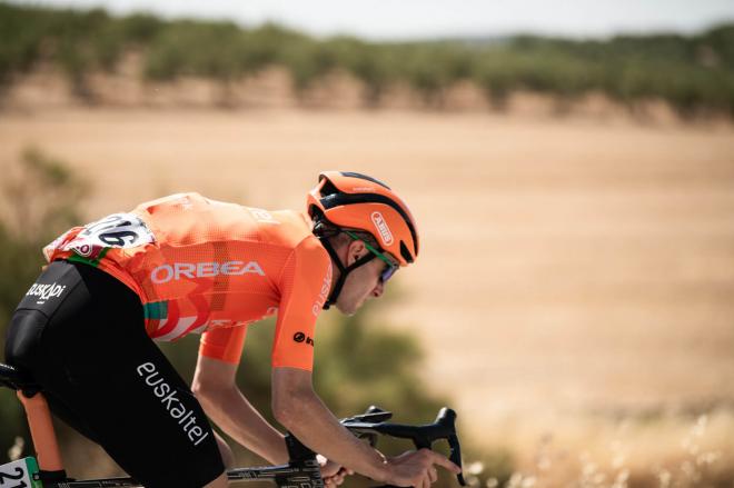 Xabier Isasa, corredor de Euskaltel Euskadi (Foto: @lavuelta)