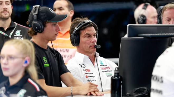 Toto Wolff, durante esta temporada en el Mundial de F1 (Foto: Cordon Press).