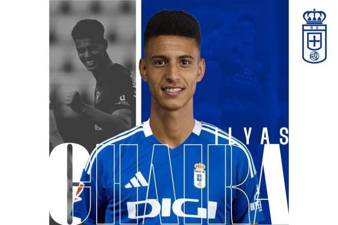 Ilyas Chaira, nuevo fichaje del Real Oviedo.