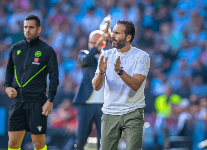 Rubén Baraja en Vigo