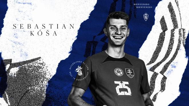 Sebastian Kosa, nuevo jugador blanquillo (Foto: Real Zaragoza).