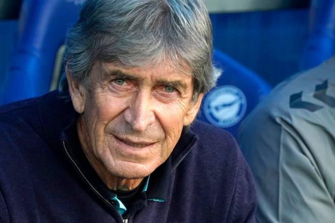 Manuel Pellegrini, entrenador del Real Betis (foto: Kiko Hurtado).