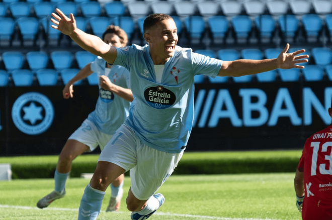 Johan Guedes anota su primer gol con el Fortuna (Foto: RC Celta).