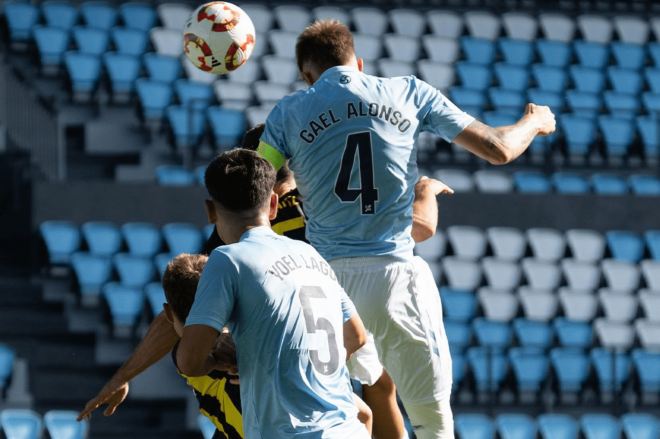 Yoel Lago y Gael Alonso (Foto: RC Celta).