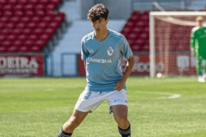 Iago Barreiros en su etapa en el Cadete (Foto: Instagram).