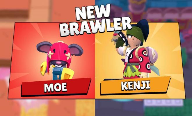 Brawl Stars presenta a Moe, nuevo brawler mítico; y a Kenji, nuevo brawler legendario