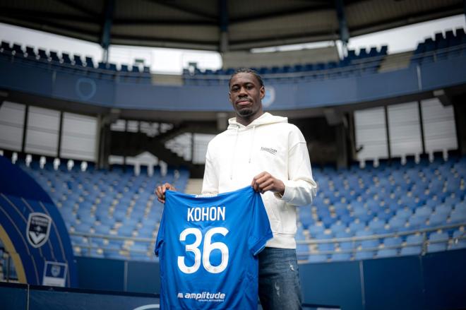 Rudy Kohon, con el Troyes.