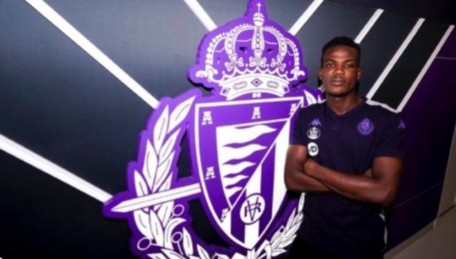 Abdulay Juma nuevo central para el Promesas. (Foto: Real Valladolid).