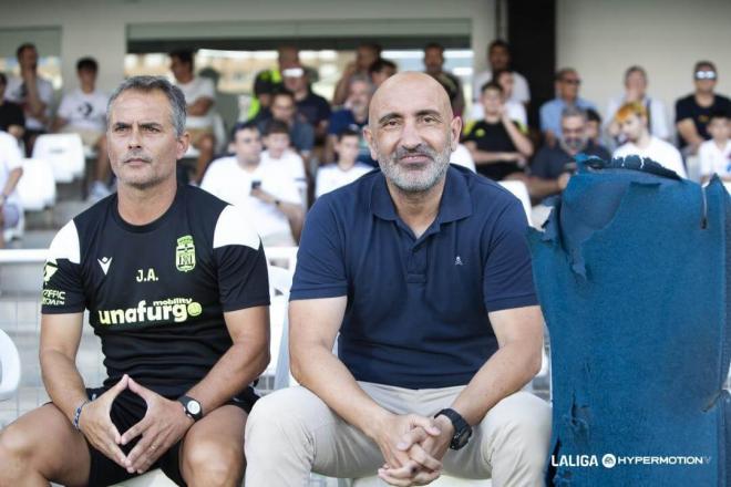 El 'Pitu' Abelardo con el Cartagena (Foto: LALIGA).