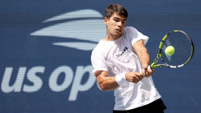 Carlos Alcaraz, en el US Open (CordonPress)