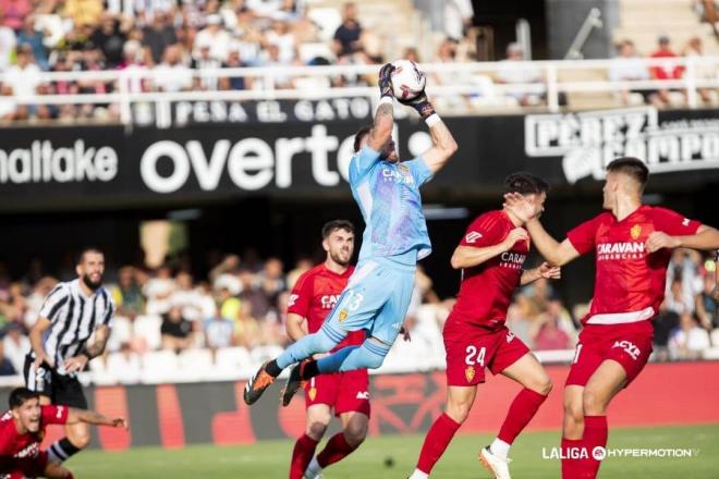 Lance del Cartagena - Zaragoza (Foto: LALIGA).