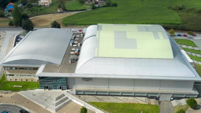 El Complejo Deportivo de Avilés, espacio donde se disputará el torneo (@A1PadelOfficial)