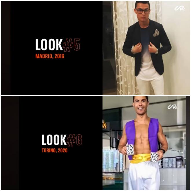 Los outfits de CR7, en UR Cristiano (Foto: YouTube)