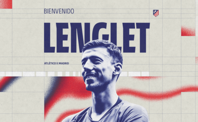 Lenglet, nuevo jugador del Atlético de Madrid.