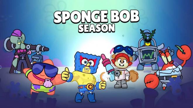 Las skins de Bob Esponja en Brawl Stars