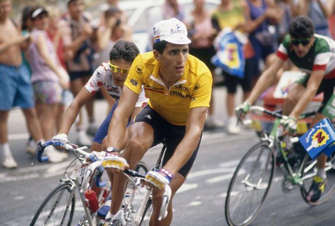 Miguel Induráin en el Tour de Francia de 1991 (Fuente: Cordon Press)