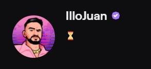 Illojuan cambia su descripción en Twitch y avisa de su regreso.