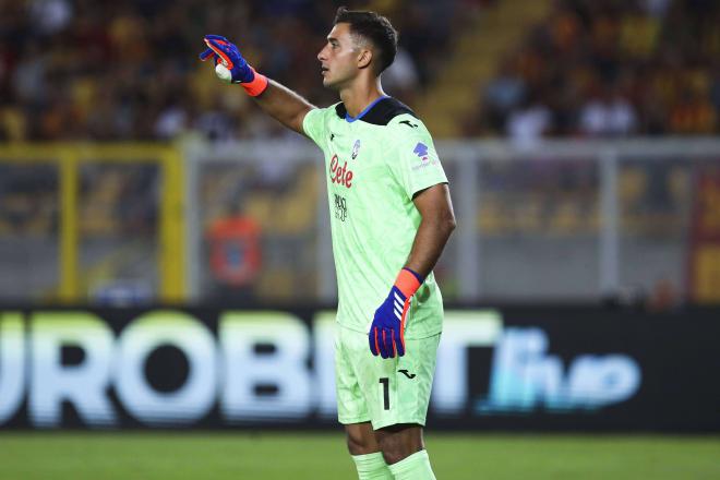 Juan Musso, en un partido con la Atalanta (Foto: Cordon Press).