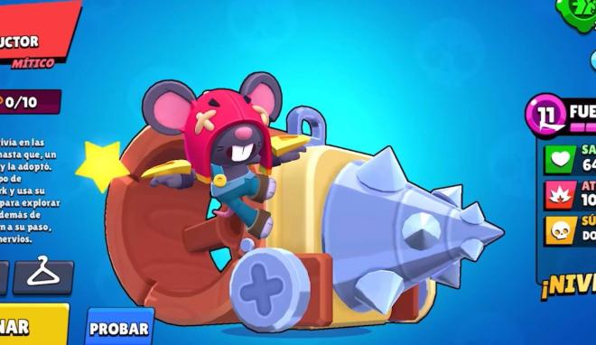 Moe, la nueva brawler excavadora de Brawl Stars